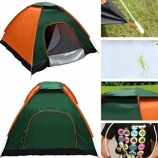 Automatyczny Namiot Rozkładany dla 3-4 Osób 2X2M zdjęcie 10