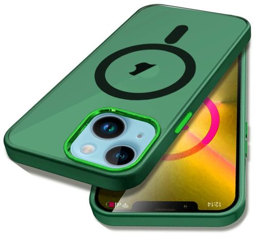 Etui Do iPhone 13 / 14 (Magsafe, Czarne Matowe, Wzmacniane, Trwałe) 2xSzkło na Arena.pl