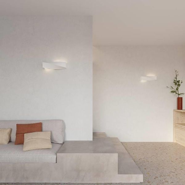 Kinkiet LAMPA ścienna SL.0003 ceramiczna OPRAWA przyścienna biała zdjęcie 5