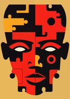 Plakat 50x70cm Puzzle Tożsamości