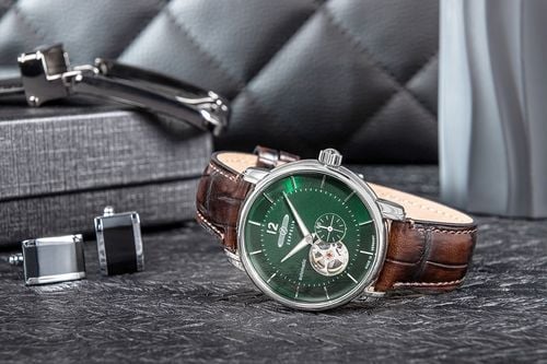 zegarek męski zeppelin lz120 open heart automatic 8166-4 + box na Arena.pl