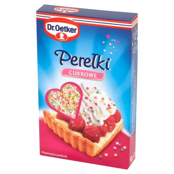 DR OETKER DEKORACJE PEREŁKI CUKROWE 80G zdjęcie 1