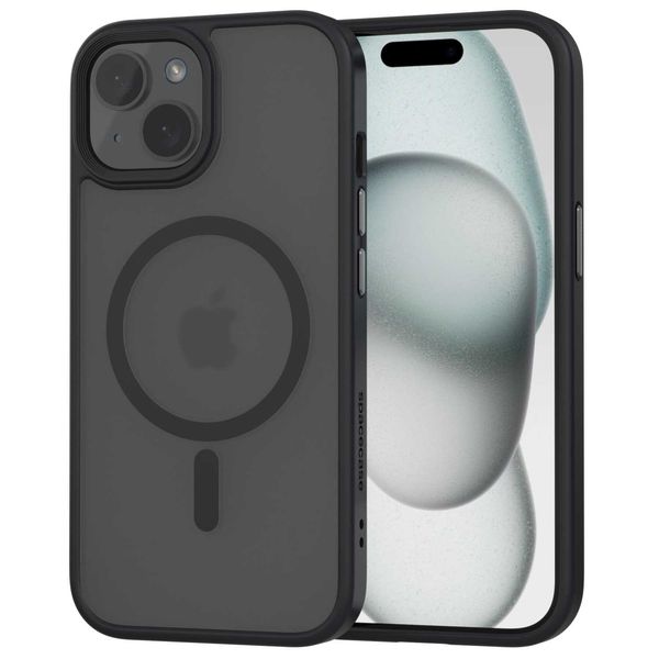 Spacecase Hybrid Mag Iphone 15 Plus Black zdjęcie 5