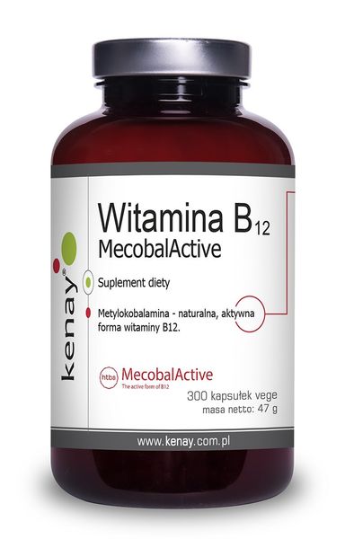 KENAY Witamina B12 (300 kaps.) zdjęcie 1