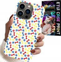 ETUI DO IPHONE 16 PRO MAX - ŁAPKI KOŚCI PIES PATROL BAJKI + SZKŁO