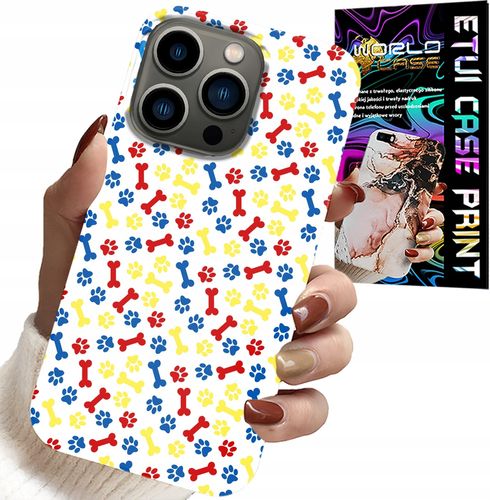 ETUI DO IPHONE 16 PRO MAX - ŁAPKI KOŚCI PIES PATROL BAJKI + SZKŁO na Arena.pl