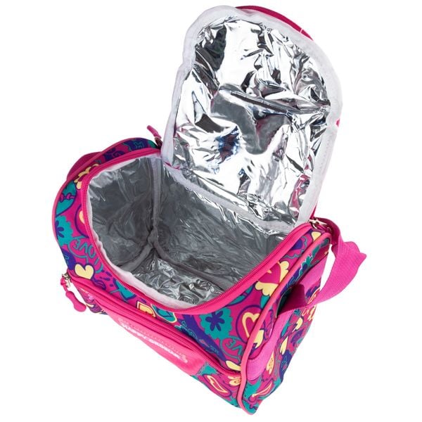 LUNCH BAG TORBA TERMICZNA RÓŻOWA DZIECIĘCA zdjęcie 3
