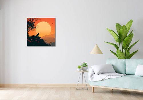 Obraz 60x60cm Kocie Wzgórze na Arena.pl