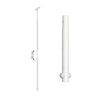 dostawka do słupka 26 cm - biały