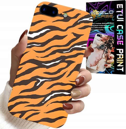ETUI DO IPHONE ( 7 PLUS ) - PLECKI W TYGRYSIE PASKI POKROWIEC +SZKŁO na Arena.pl