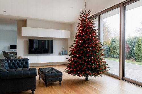 Lampki Choinkowe 500 LED Światełka na Choinkę Czerwone na Arena.pl