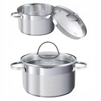 SSW Garnek Stalowy Comfort 20 cm 3,6 l INDUKCJA