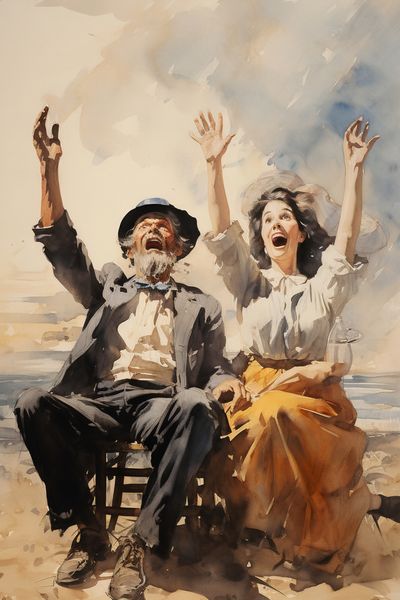 Plakat 40x60cm Chwile Radości zdjęcie 1