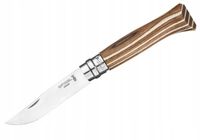 Opinel Nóż Inox Laminated Brown Natural 08