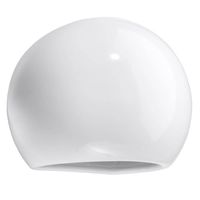 Biała lampa ścienna SL.1026 kulisty kinkiet do przedpokoju