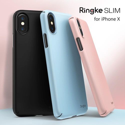 Etui Ringke Slim iPhone XS/X białe na Arena.pl