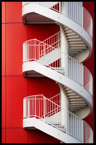 Plakat 53x81cm Schody do Niebios na Arena.pl