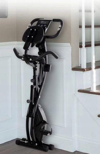 Rower Treningowy X-Bike Składany Stacjonarny LCD Czarny na Arena.pl