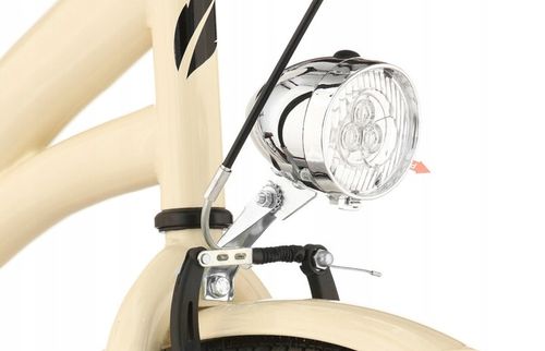 Rower miejski INDIANA Moena S1B 28 cali damski Cappuccino na Arena.pl