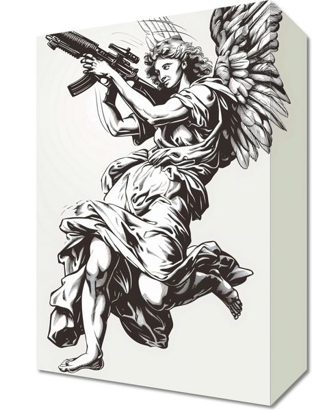Obraz 20x30cm Anioł Wojny zdjęcie 1