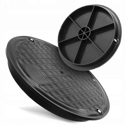 POKRYWA RURY KARBOWANEJ 400 MM TRZONOWEJ WŁAZ DEKIEL STUDNI STUDZIENKI P 6A na Arena.pl