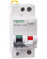 Schneider Acti9 Wyłącznik kombinowany K60 B 16A 1N 30 mA typ AC, A9D22616