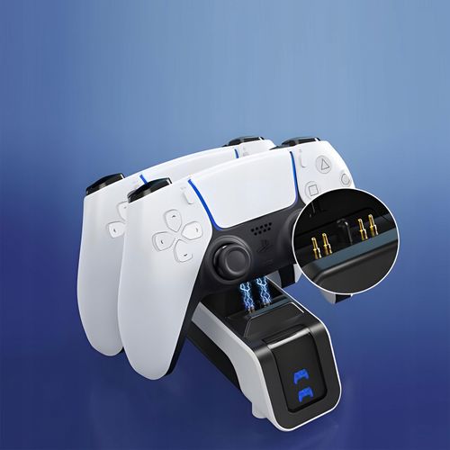 STACJA ŁADUJĄCA DOKUJĄCA ŁADOWARKA DO PADÓW PLAYSTATION 5 DUALSENSE PS5 na Arena.pl