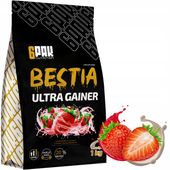 Gainer BESTIA 1KG Odżywka Na Masę Białko + Witaminy Koktajl Shake Białkowy