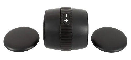 40 years donut czarny - kompaktowa maszyna intymna z 12 trybami wibracji na Arena.pl