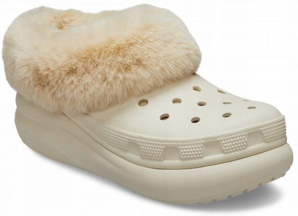 Damskie Ocieplane Buty Chodaki Crocs Furever Crush 208446 Clog 41-42 zdjęcie 3