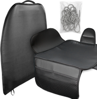 MATA OCHRONNA pod FOTELIK Z USZAMI samochodowy OSŁONA NA TYŁ FOTELA