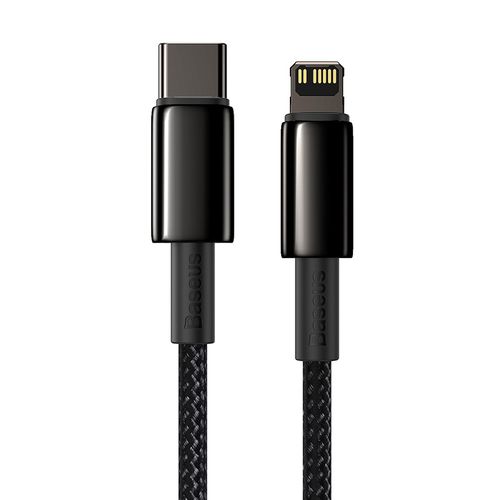 kabel usb-c do lightning baseus tungsten gold, 20w, 5a, pd, 2m na Arena.pl