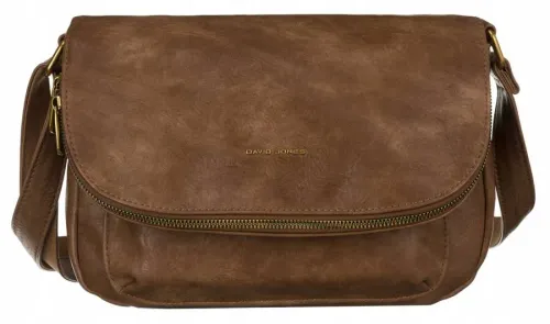 torba z eko skóry david jones brązowy na Arena.pl