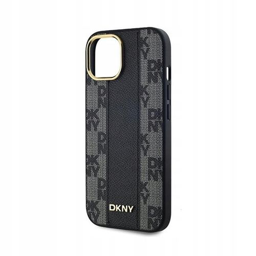 Etui do iPhone 15 Plus / 14 Plus DKNY Leather Checkered Mono MagSafe na Arena.pl