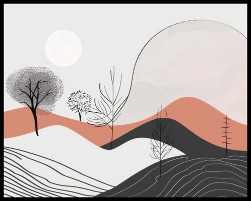 Plakat 76x60,5cm Półcień Widoku na Arena.pl