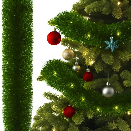 łańcuch led choinkowy zielony na baterie świąteczny na choinkę 6 metrów na Arena.pl
