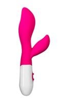 wibrator króliczek lilu a-toys silikonowy różowy 20 cm