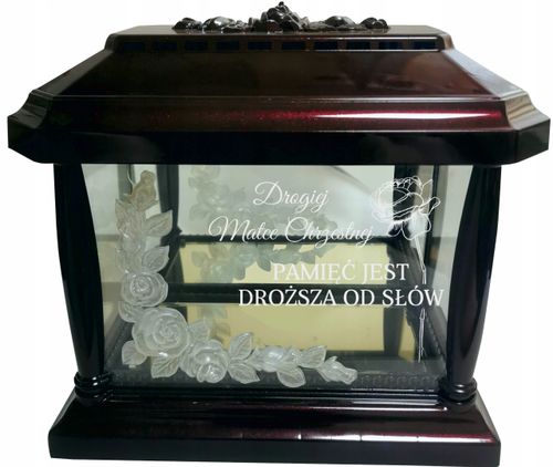 LAMPION ZNICZ KAPLICZKA grawer Kochanemu Bratu na Arena.pl