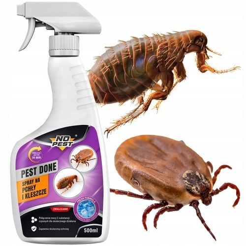 SPRAY ŚRODEK PŁYN NA PCHŁY PREPARAT NA PCHŁY CYPERMETRYNA NO PEST PEST na Arena.pl