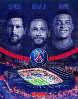 Puzzle Messi Neymar Mbappe