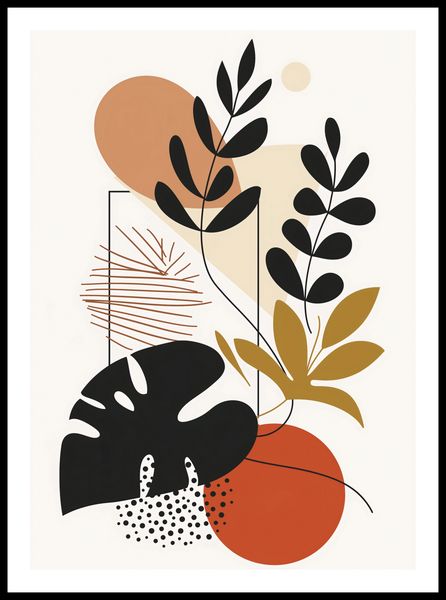 Plakat 50x70cm Zawisły Liść zdjęcie 3