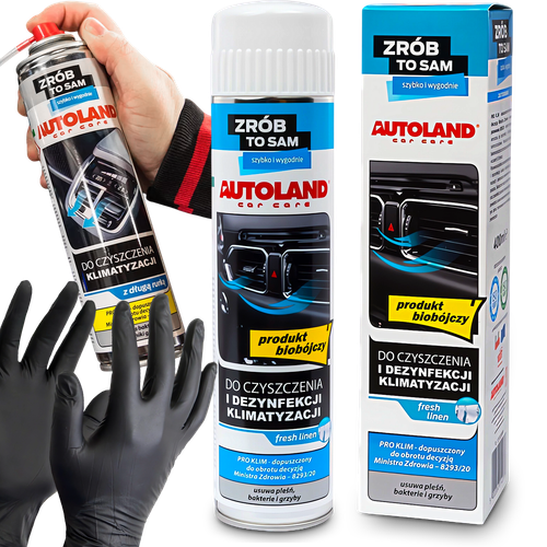 AUTOLAND DO CZYSZCZENIA DEZYNFEKCJI KLIMATYZACJI PROKLIM ODGRZYBIACZ FRESH na Arena.pl