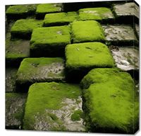 Obraz 70x70cm Zielona Mozaika