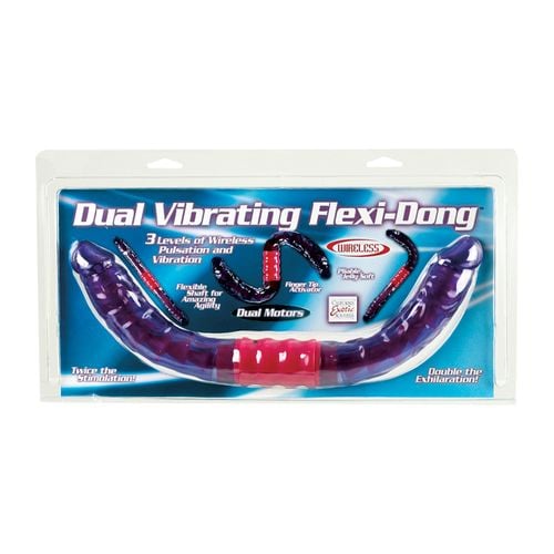 wibrator-dual vibrating flexi-dong purple na Arena.pl