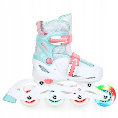 Rolki-Wrotki Regulowane 3w1 Croxer Inez 30-33 LED na Arena.pl