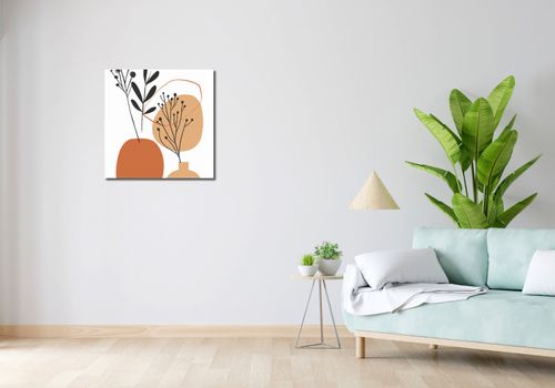 Obraz 60x60cm Botaniczny Pastel na Arena.pl