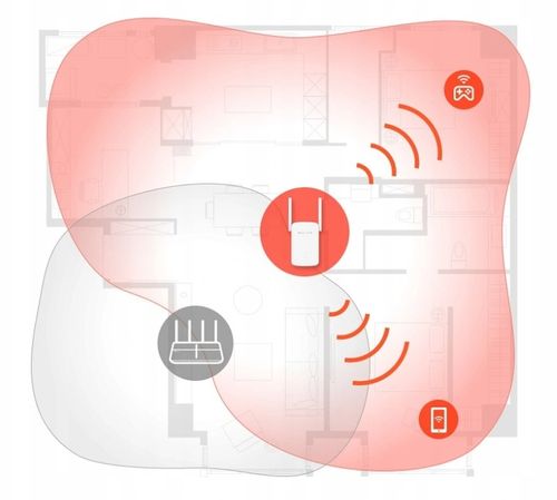 WZMACNIACZ Sygnału WiFi Sieci 5ghz MOCNY 1200Mb/s Zasięg WiFi REPEATER ME30 na Arena.pl