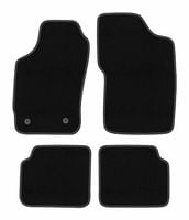 Dywaniki welurowe BASIC do Peugeot 205 1983-1998 hatchback czarne