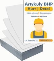 Ulotki A5 reklamowe firmowe 5000szt projekt w cenie ARTYKUŁY BHP