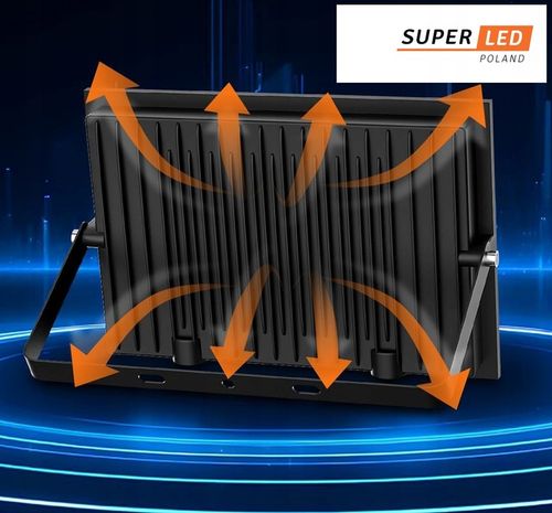 Halogen Naświetlacz LED 50W 5500 lm IP65 czujnik ruchu SUPER MOCNY na Arena.pl